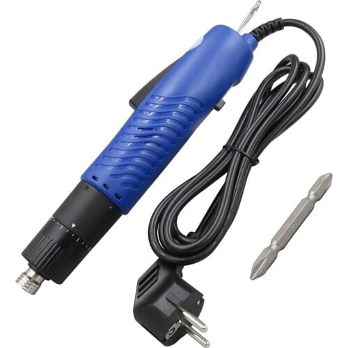 AC 220V Electric Screwdriver Handheld Corded Electric Screw Driver Adjustable Torque 1/4-in Screw Bit Diameter Repair power Tool