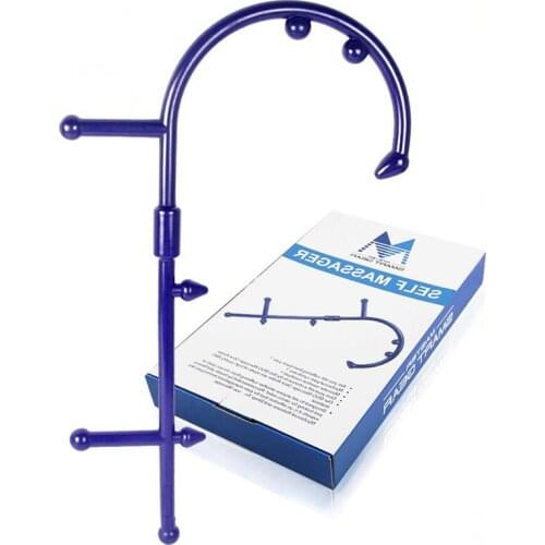 Detachable Yoga Massage Roller Trapezius Massager Yoga Stick Self Massager Gym Muscle Massage Roller Yoga Stick