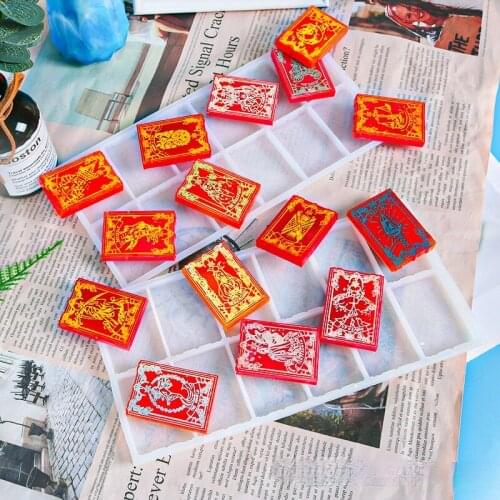 Tarot Silicone Mold Resin Epoxy Kit and Molds Fondant Molds Cake Decoration Accessories Diy Resin Molds