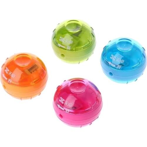 1PC Cute Mini 2.0mm Pencil Lead Sharpener Double Hole School Office Supply Stationery Kids Gift