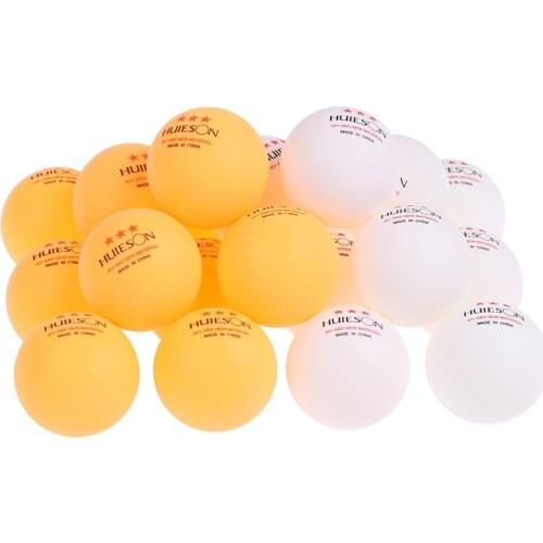 10pcs New Material Table Tennis Ball 40+mm Diameter 2.8g 3 Star ABS Plastic Ping Pong Balls for Table Tennis Training