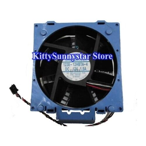 120X120X38MM 1238-12HBTA-4 12V 1.5A 3Wires 5W190 12CM Cooling Fan with Cover