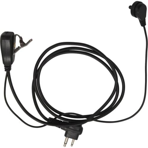 2Pack Fbi Style 2Pin Covert Acoustic Tube Earpiece Ptt Headset For Motorola 2 Ways Radio GP88S GP300 GP68 GP2000 GP88 GP3188 CP0