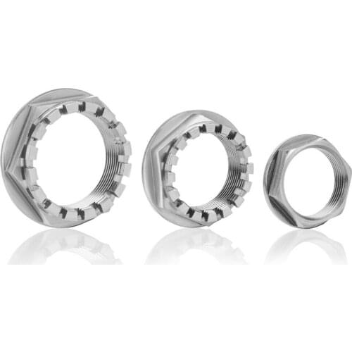 3 PCS Titanium Front and Rear wheel Axle Nuts Nut Axle Set Motorcycle Parts For Ducati 748 / 916 / 996 / 998 / 848 Hypermotard 796 - 821-1100