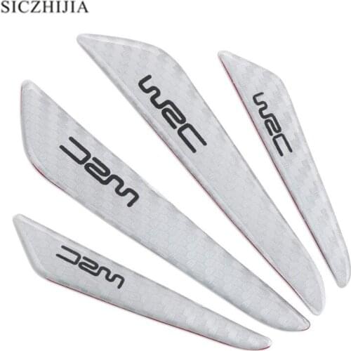 4 pieces / set Car door edge protection strip scratch protector for Porsche Cayenne Macan Macan S Panamera Cayman Carrera