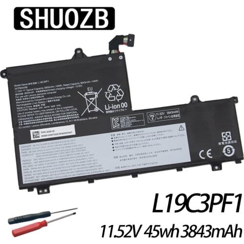 L19D3PF2 L19C3PF1 L19L3PF8 L19M3PF1 L19M3PF9 L19M3PF2 Laptop Battery For Lenovo Thinkbook 14-IML 14-IIL 15-IIL 15-IML New