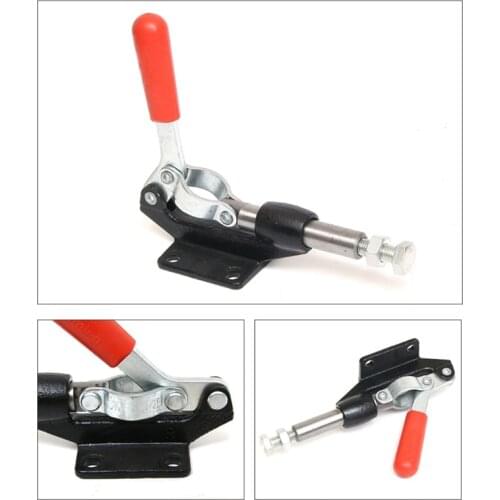 Push Pull Type Quick Release Toggle Clamp Latch GH-304-EM 386KG Holding Capacity