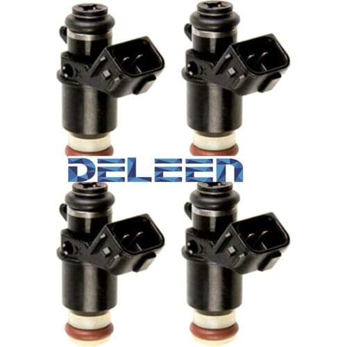 Deleen 4x High impedance Fuel Injector FJ1070 / FJ781 / 16450-RGA-003 For Honda Car Accessories