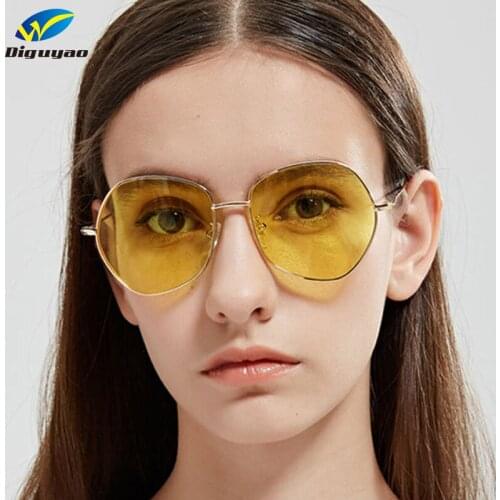 Diguyao Women's Sunglasses Transparent Glasses