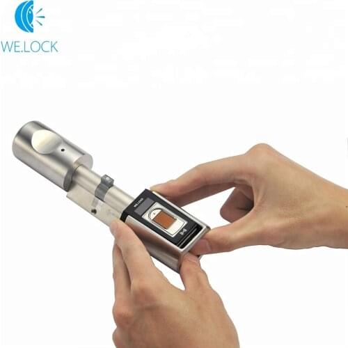 Home Bluetooth Fingerprint Safe Lock Door LCD screen Keypad Door Lock for Home Airbnb Apartment Project