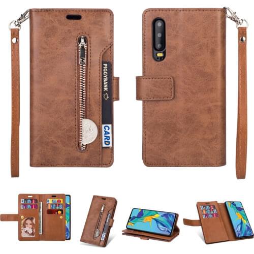 For Coque Samsung A90 5G Case Samsung Galaxy A90 2019 Luxury Flip Cover Zipper Wallet Card Slot for Samsung A 90 5G Case SM-A908