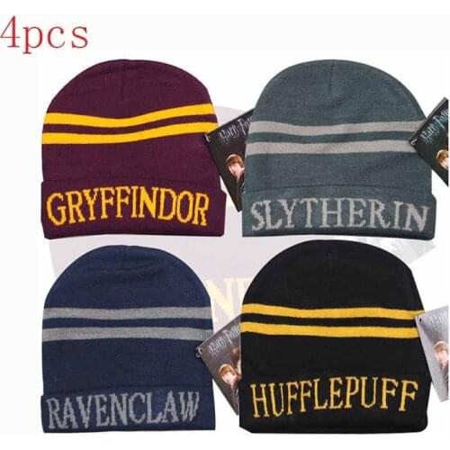 Hermione Potter with badge hat Gryffindors Slytherin Ravenclaw hat