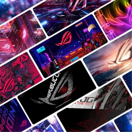 80*30CM ROG Mouse Pad Keyboard Pad Republic of Gamers 80X30 Pad ASUS Belief Locking Edge PC MOD Desk Laptop Table Decoration