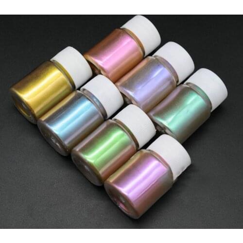 DIY Epoxy Resin Filler Dye Pearl Pigment Cat Eye Pearlescent Mineral Powder Handmade Crafts Making Beauty Nails Accessories