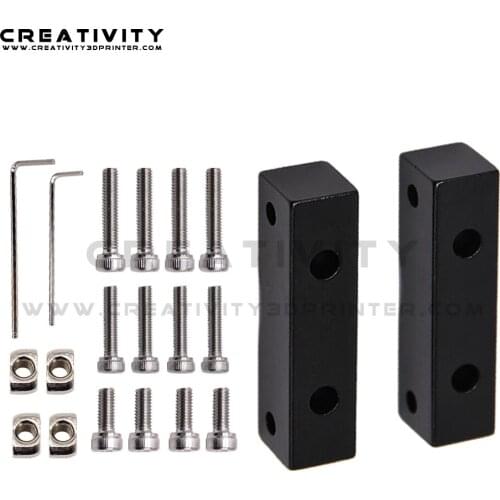 Upgrade Aluminum Alloy Z axis Stepper Motor Mount Block for Ender 3 Ender 3 Pro CR-10 Series Upgrade Kit 3D Printer Parts