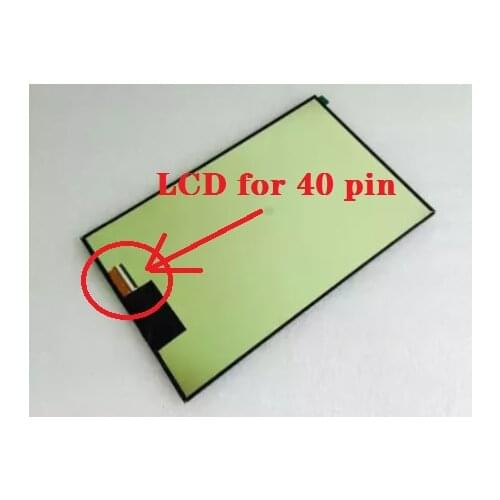 Free shipping 10.1 inch LCD screen for 40 pin,100% New for BDF MTK X20 display ,test good send LCD