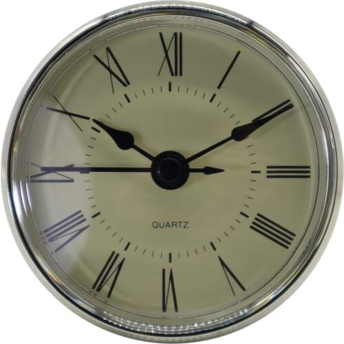 Roman Numeral Skeleton Quartz Clock Insert Plastic Clock Insert Movement