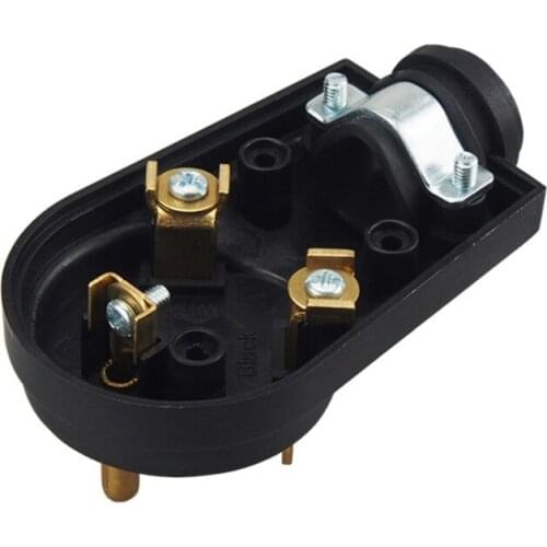 RV Plug Male 30A Replacement Plug 3 Prong Electrical Power Cord Connector