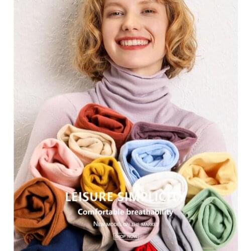 Autumn Winter High Elastic Turtleneck Sweater Women 2xl Cashmere Pullover Solid Knitting Christmas Pullover Winter Solid Sweater