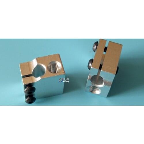 Heat block Volvano hot end extrusion heating aluminum 3D printer parts