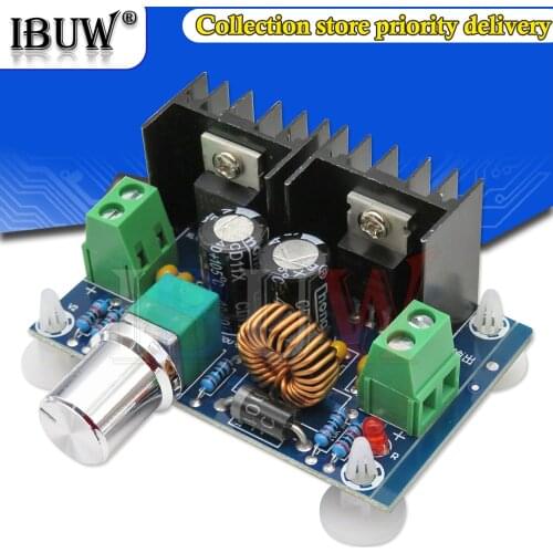 XH-M401 DC-DC Step Down Buck Converter Power Supply Module XL4016E1 PWM Adjustable 4-40V To 1.25-36V Step Down Board 8A 200W