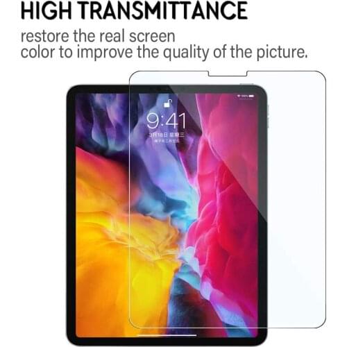 For 2020 IPad Pro 12.9 Tempered Glass Screen Film Protector for Apple IPad Pro 12.9 Inch 2021 2020 2018 2017 Screen Protector