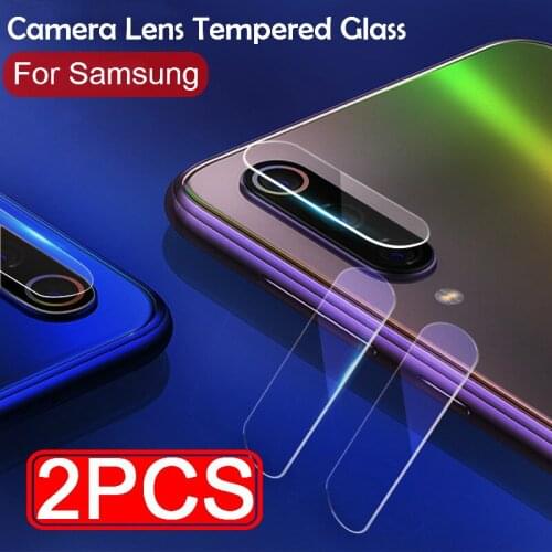 2PCS Back Camera Lens Glass for Samsung Galaxy A10 A20 A30 A40 A50 A60 A70 M30 M20 S10E S10 Plus A7 2018 A750 Lens Tempered Film