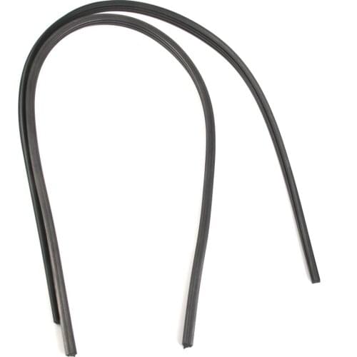 2x Universal Frameless Wiper Blade Rubber Strips Replacement Refill 6mm 24