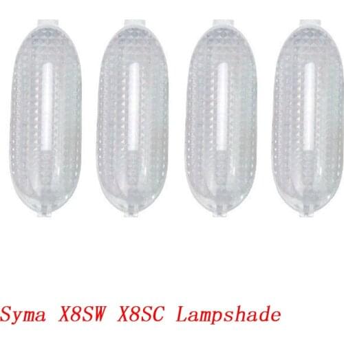 4PCS/Set SYMA X8SW Lampshade LED Light Cover for SYMA X8 X8 X8W X8SC X8HG LED Cover Lampshade RC Drone Spare Part