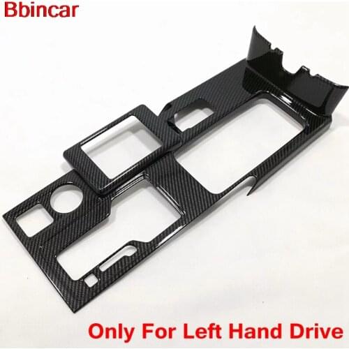 Bbincar For Mitsubishi Eclipse Cross 2017 2018 2019 LHD Central Overall Gear Shift Box Frame Cover Trim Interior Accessories ABS