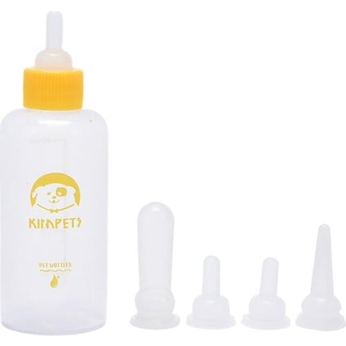 Pet Milk Bottle Pet Puppy Kitten Feeding Bottle Small Dog Cat Milk Nursing Kit