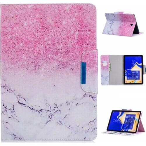 Case Cover For Samsung Galaxy Tab S4 10.5 T830 PU Leather Tablet PC Case Protective Case For Samsung Tab S4 T835 T830 Cover