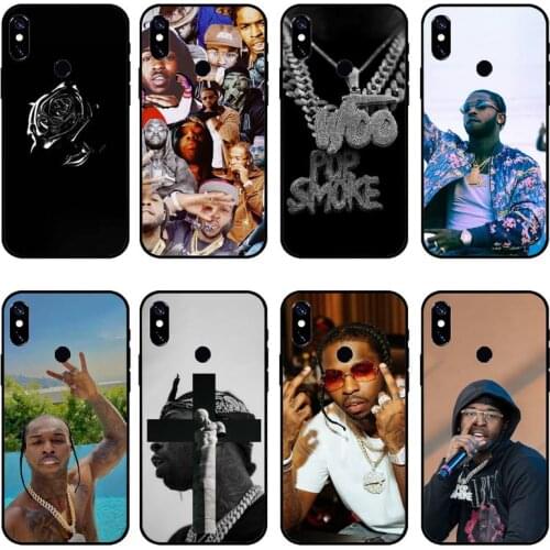 Pop Smoke Phone Case For Xiaomi Redmi note 7 8 9 pro 8T 9A 9S Mi Note 10 Lite pro