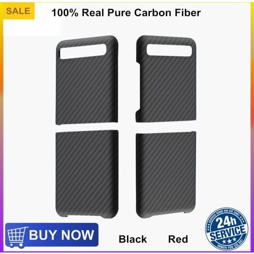 Biipaer 100% Real Pure Carbon Fiber Phone Case For Samsung Z Flip Anti-Fall Hard Cover For Samsung Galaxy Z Flip Protect Case