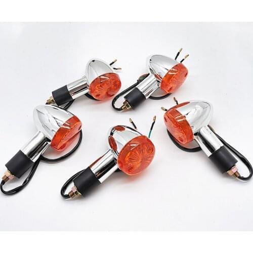 Motorcycle Flash Light Bullet Turn Signals Indicator For Suzuki Boulevard M109R M50 M90 M95 C109R C50 C90 Marauder VZ800 VZ1600