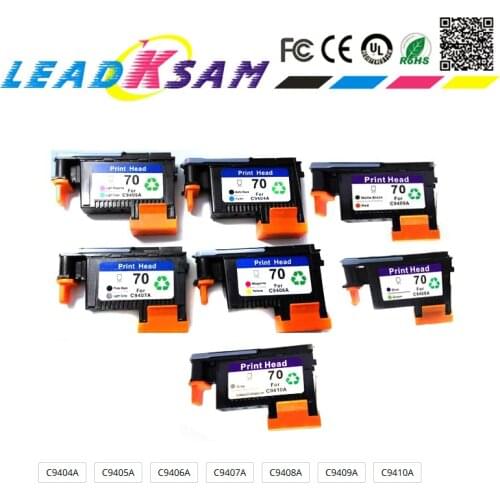 Hotsell 70 Printhead C9404A C9405A C9406A C9407A C9408A C9409A C9410A Print Head For 70 Designjet Z5200 Z5400 Z2100 Z3100 Z3200
