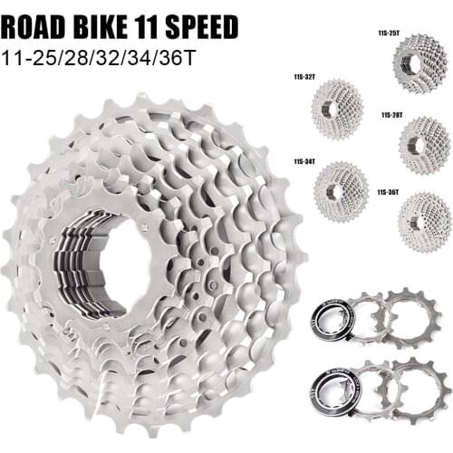 Road Bike Cassette 8 9 10 11 12 Speed 11-23T/25T/28T/30T/32T/34T/36T Bicycle Flywheel K7 Sprocket for Shimano HG Hub Accessories
