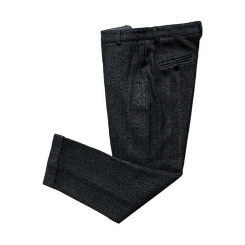 Mens Business Formal Leisure Suit Pants Slim Fit Trousers For Wedding Party With Hidden Expandable Waist Suit Pants