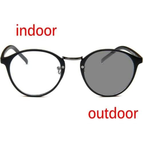 2018 New Transition Multi-focus Photochromic Glasses for Women Men Women Presbyopia Eyewear with diopters glasses NX