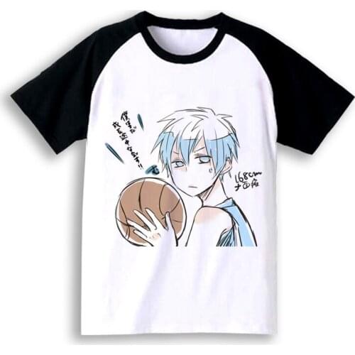 New Kuroko no Basuke cosplay T-shirt Fashion Anime Kurokos Basket ball men T Shirt cotton Short Sleeve Tops Tee