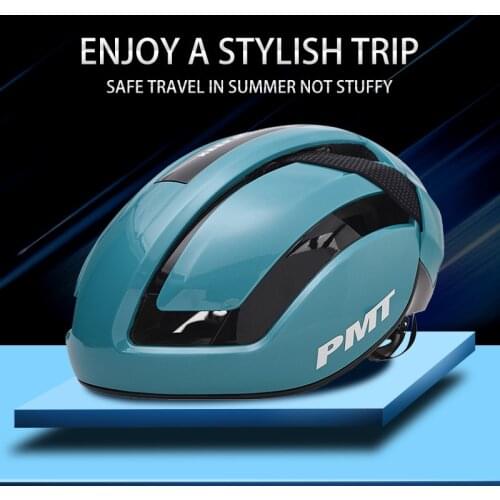 PMT New Bicycle Helmet Breatheable Ultralight Riding Bike Helmet Pneumatic Integrally-Molded Cycling Helmet Road Mountain Genera