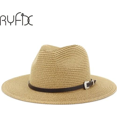 Casual outdoor sun hat flat edge men and women with sun hat jazz hat HA98