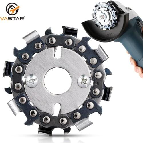 Wood Carving Cutting Disc For Angle Grinder 16mm 2.5 Inch Woodworking Chain Plate Abrasive Disc Angle Grinding