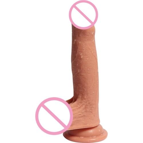 Super Realistic Silicone Big Dildo Flexible Penis Dick with Suction Cup Adult Products Female Masturbation Sex Toys for Women