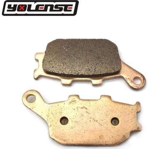 Motorcycle Rear Brake Pads fit For Kawasaki EN650 2015-2016 KLE650 Versys650 2016 Z750 2007-2011 Z1000 2007-2009