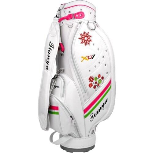 Women Complete Golf Set Bag Golf Travel Bag Stand Caddy Airbag Flight Aviation Aircraft Golf Bag Anti-Friction Staff Bags D0641