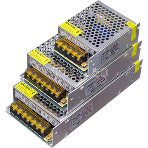 5A 8.5A 10A 12.5A 15A 20A 30A 40A Power Supply AC/DC Led Driver Adapter Transformer Switch for LED Strip RGB ceiling Light bulb