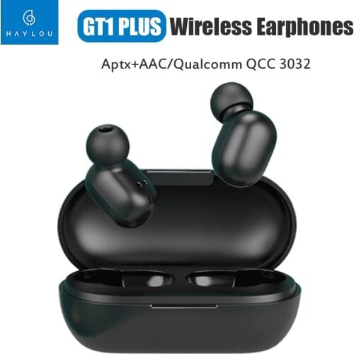 Haylou GT1 Plus APTX 3D Real Sound Wireless Headphones Touch Control DSP Noise Cancelling BT5.0 Earphones QCC 3020 Chip Earbuds