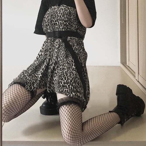 Fashion Thigh High Stockings Gothic Style Lace Fishnet Over The Knee Socks Sweet College Transparent Stockings Women