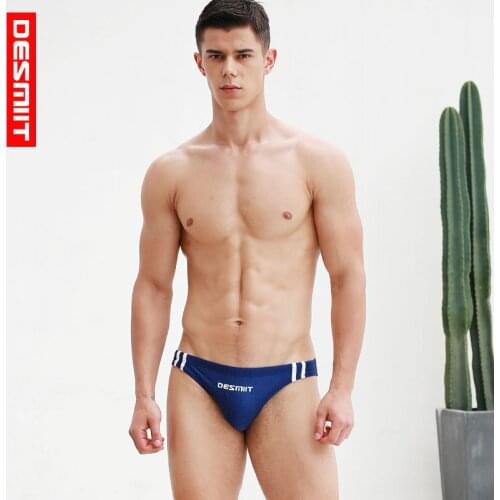 Desmiit Mens Swimming Trunks Sexy Swim Shorts Men Swimwear Bathing Suit Swimsuit Male Surfing Beach Short Quick Dry